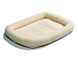 Midwest 40236 36 By 23 Inch Quiet Time Bolster Pet Bed, Fleece 314Pv7b4vxL. SL160 Midwest 40236 36 By 23 Inch Quiet Time Bolster Pet Bed, Fleece