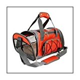 SHERPA SPORT DUFFLE Dog Cat Animal Pet Carrier Bag & Tote. Airline/Subway/Rail Approved. Size Medium Color Red w/ Reflective Sliver Trim 31uY16uyQZL. SL160 SHERPA SPORT DUFFLE Dog Cat Animal Pet Carrier Bag & Tote. Airline/Subway/Rail Approved. Size Medium Color Red w/ Reflective Sliver Trim