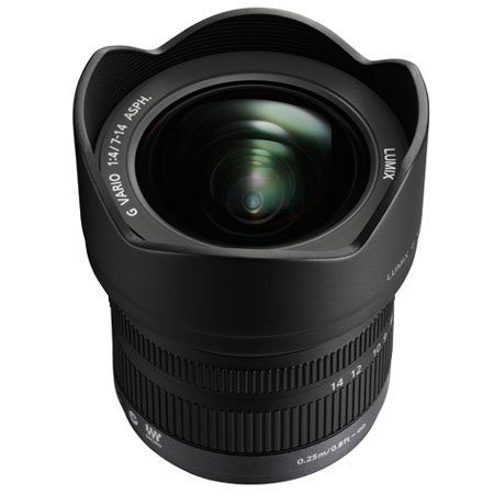 Panasonic 7-14mm f/4.0 Micro Four Thirds Lens for Panasonic Digital SLR Cameras