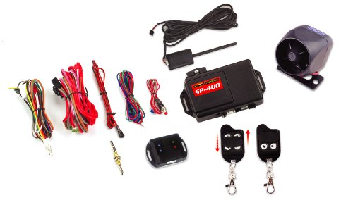 Crimestopper SP-400 Car Alarm with Remote Start, Keyless Entry and Engine Disable.