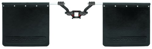 Cruiser Accessories 00106 Rock Tamers Black Mud Flap System