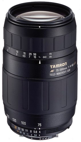 Tamron AF 75-300mm f/4.0-5.6 LD for Canon Digital SLR Cameras.