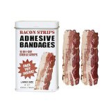 51SMctKpLIL. SL160  BACON shaped themed Adhesive Bandages Reviews